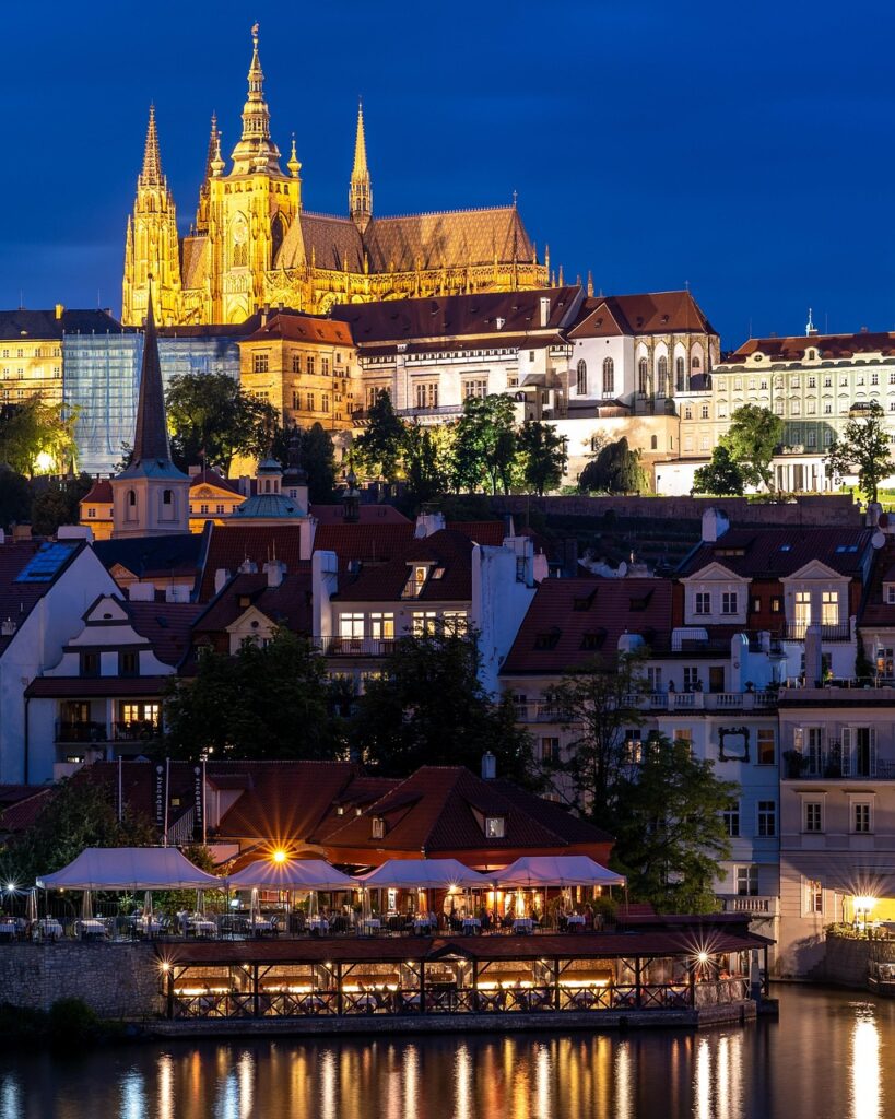 river, prague, gothic, church, czech, city, chateau, cathedral, prague, prague, prague, prague, prague